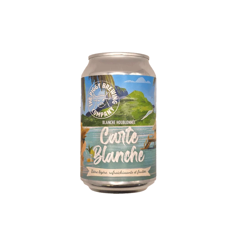 Piggy Brewing - Carte Blanche 33cl | Blanche houblonnée