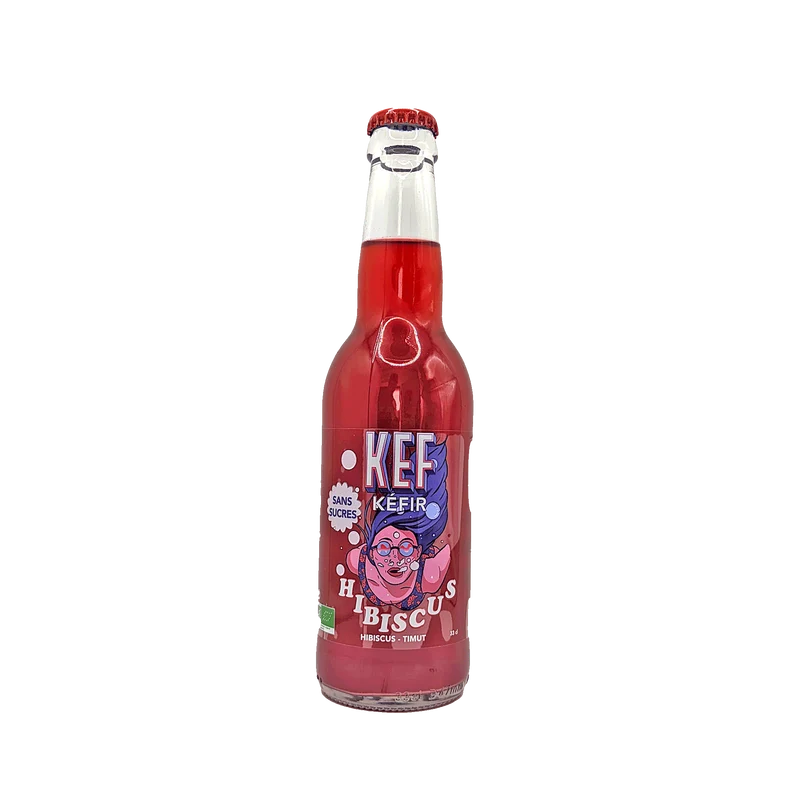 KEF - Kéfir Hibiscus - 33cl