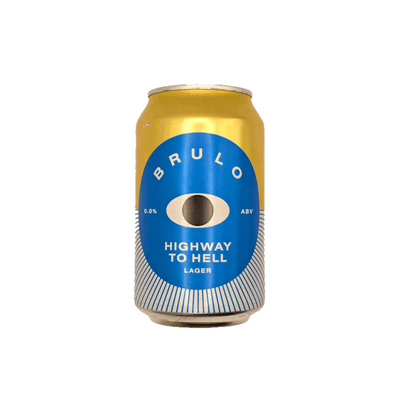 Brulo - Highway To Hell - 33cl | Lager sans alcool DLUO Proche (10/26)