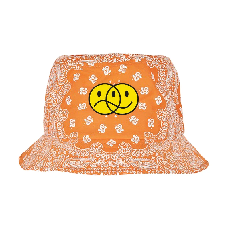 BOB bandana orange double smile good bad