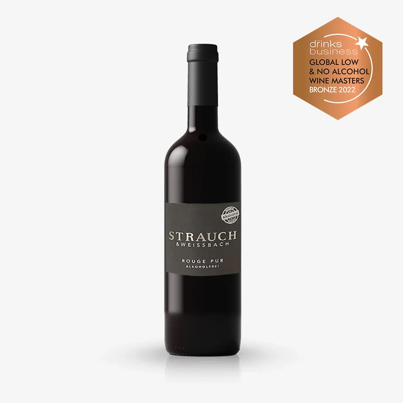 Strauch vin rouge 0.5% sans alcool