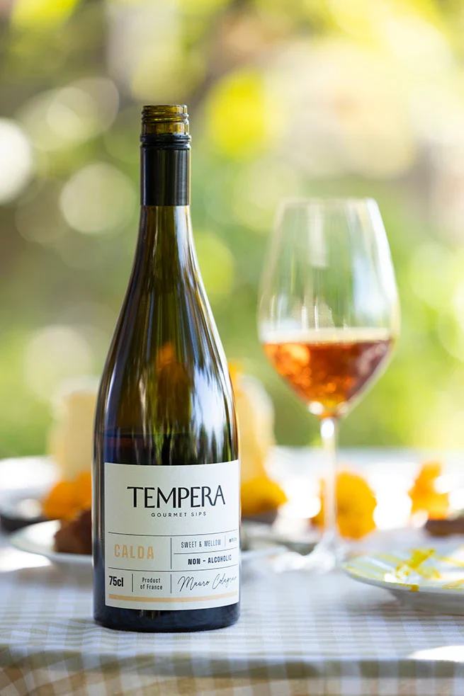 CALDA, la boisson ambrée sans alcool - Boisson gastronomique sans alcool de Tempera