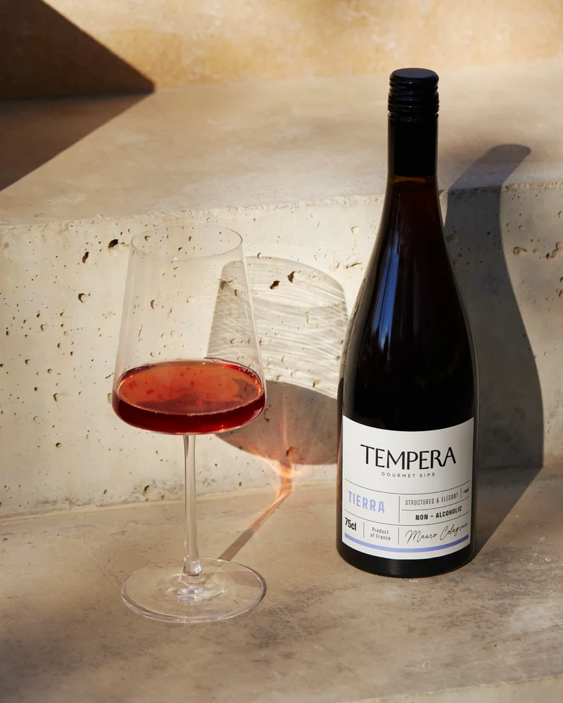 TIERRA, boisson végétale sans alcool - Boisson gastronomique sans alcool de Tempera