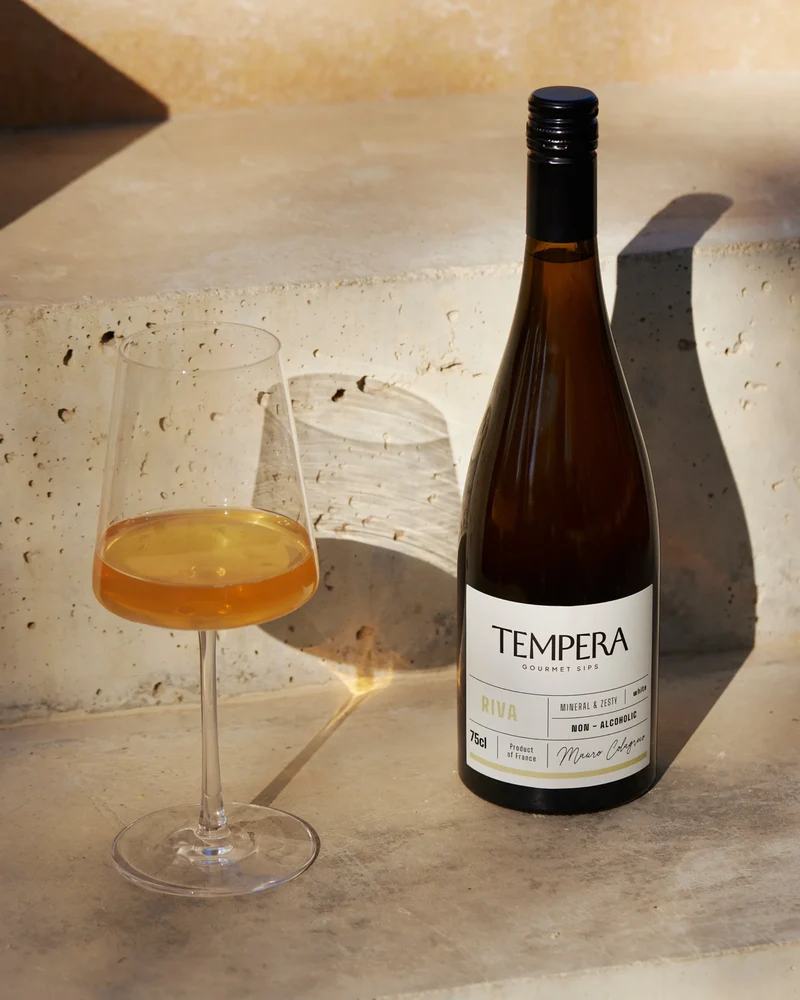 RIVA, la boisson terre-mer sans alcool - Boisson gastronomique sans alcool de Tempera