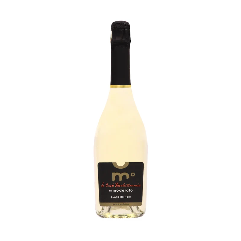 Le Pétillant Blanc de Noir sans alcool 0,5% - La Cuvée Révolutionnaire de Moderato