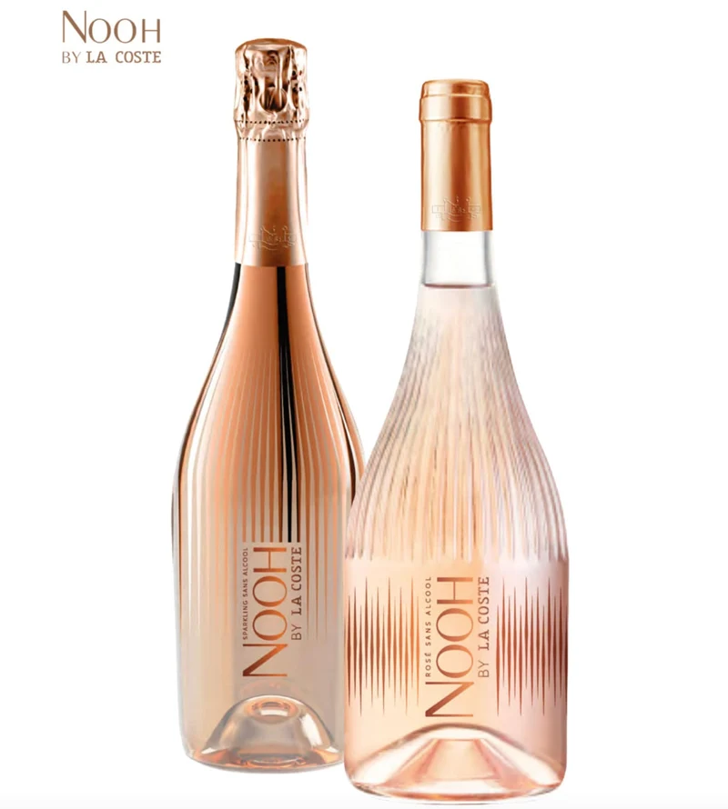 Vin effervescent rosé NOOH by La Coste 0,0% sans alcool