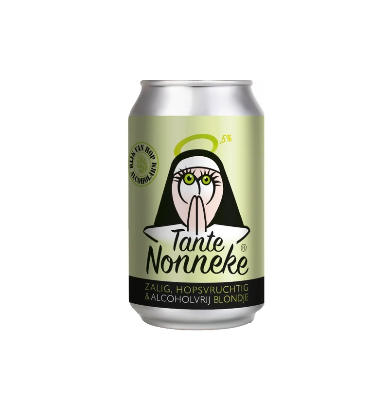 Bière Tante Nonneke IPA sans alcool 0,5%