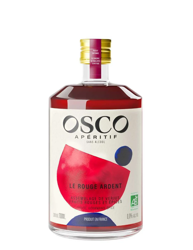OSCO Le Rouge Ardent Bio 0,0% sans alcool