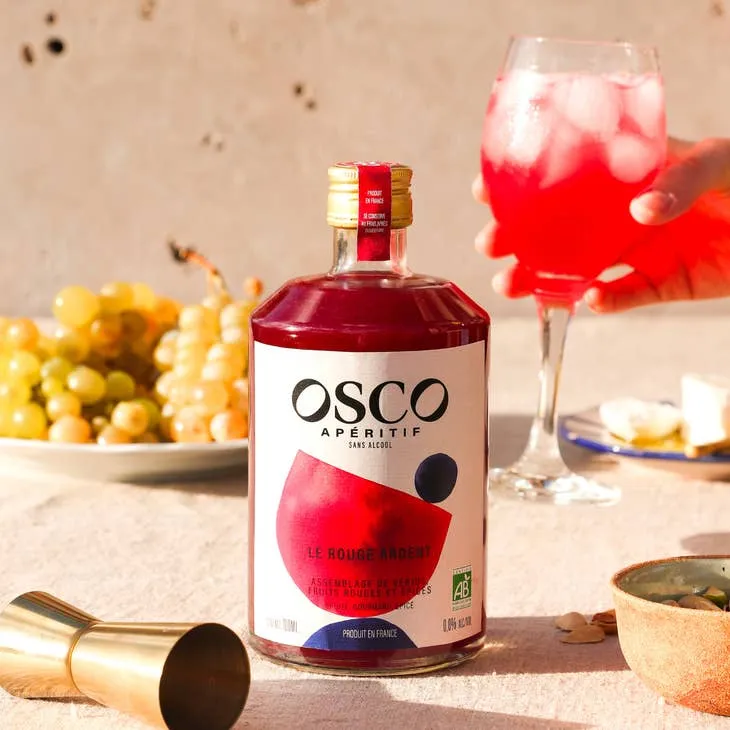 OSCO Le Rouge Ardent Bio 0,0% sans alcool