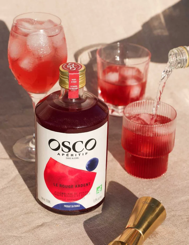 OSCO Le Rouge Ardent Bio 0,0% sans alcool