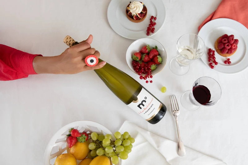Vin blanc Colombard sans alcool 0,5% - La Cuvée Révolutionnaire de Moderato