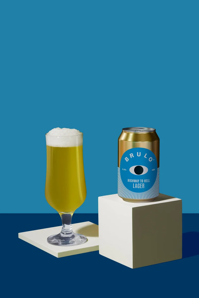 Bière Brulo Highway To Hell Lager sans alcool 0.5%