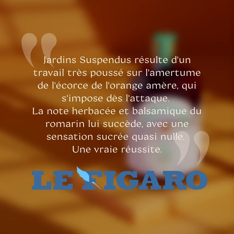 Jardins Suspendus - Orange amère & Romarin - 70 cl
