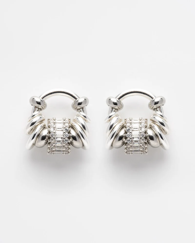 Boucles | Sigal - Chrome argent