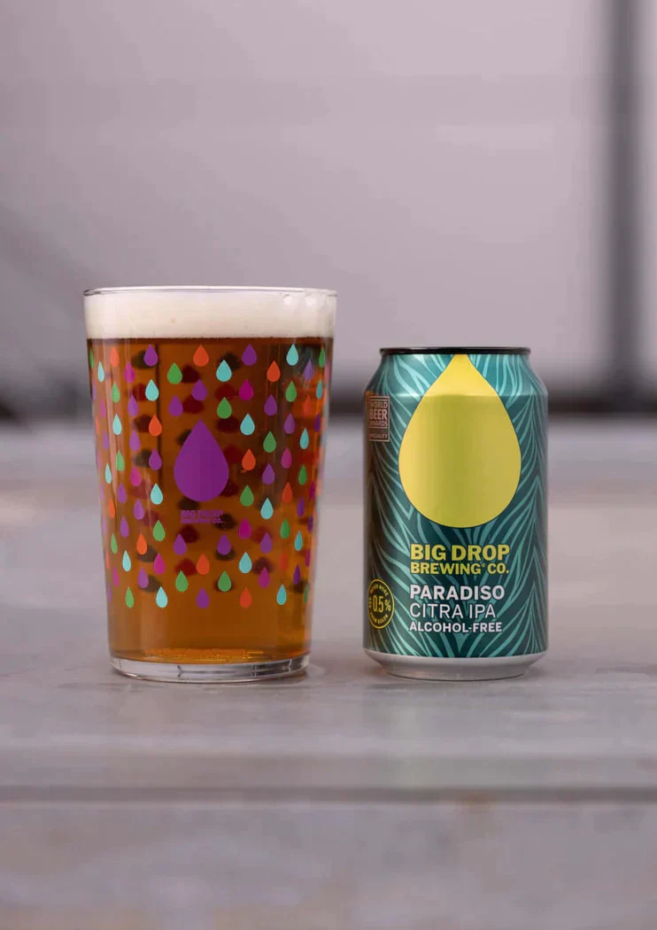 Bière Big Drop Paradiso Citra IPA 0,5% sans alcool
