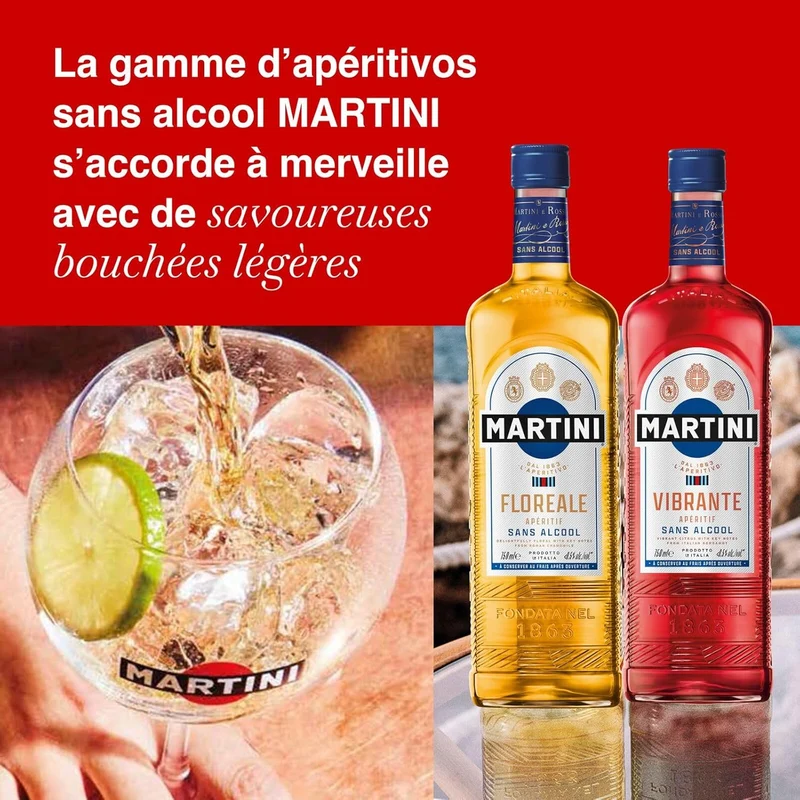 Apéritif Martini Floreale 0,5% sans alcool