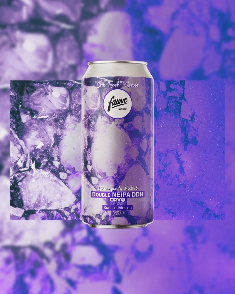 Enlacé par le Mistral - Double NEIPA DDH Cryo Fresh, Krush, Mosaic - 44cL