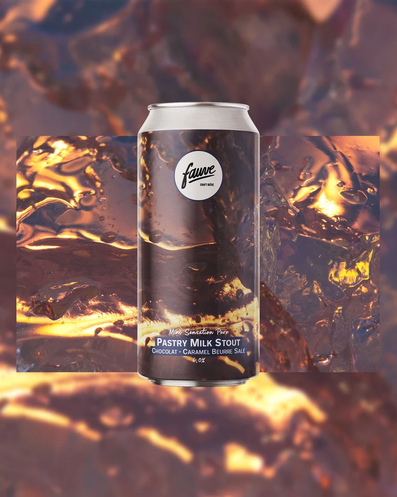 Mini Sensation Pure - Pastry Milk Stout - Chocolat, Caramel Beurre Salé - 44cL