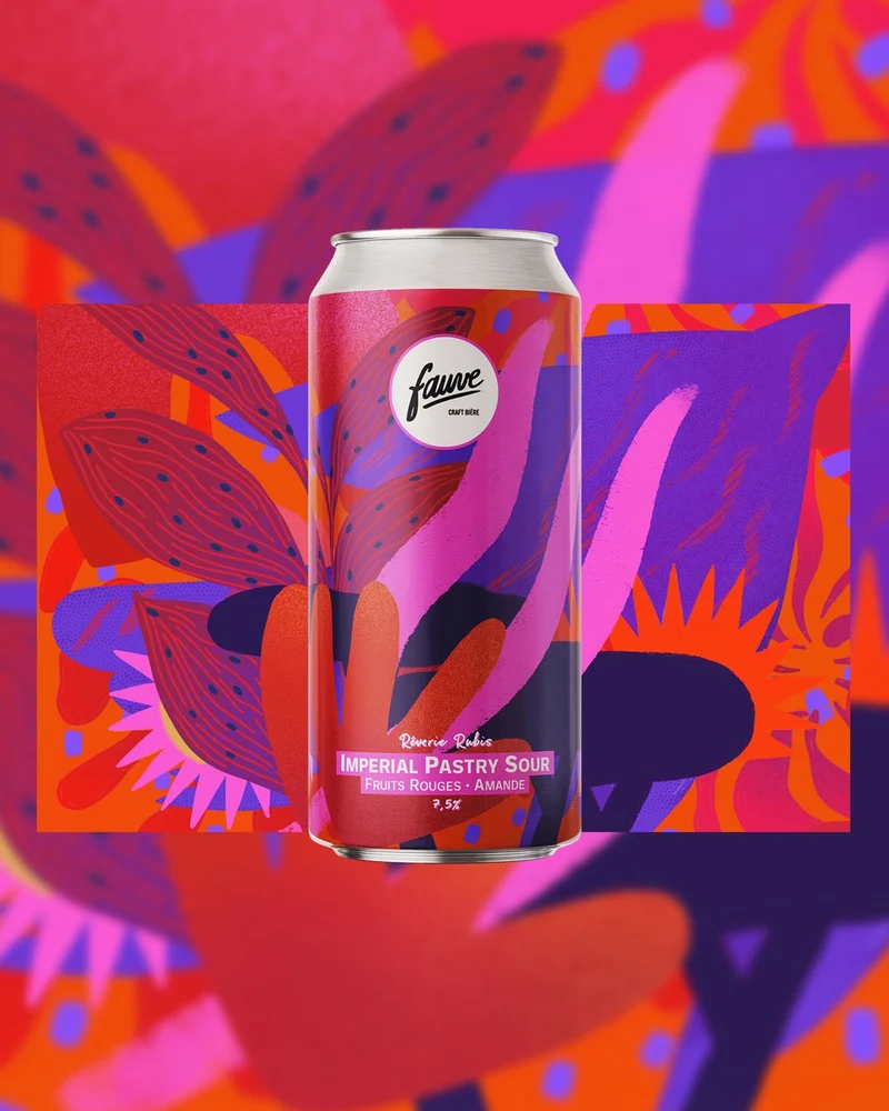 Rêverie Rubis - Imperial Pastry Sour - Fruits Rouges, Amande - 44cL