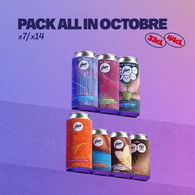 Pack ALL IN Octobre 2026 - 7 réfs