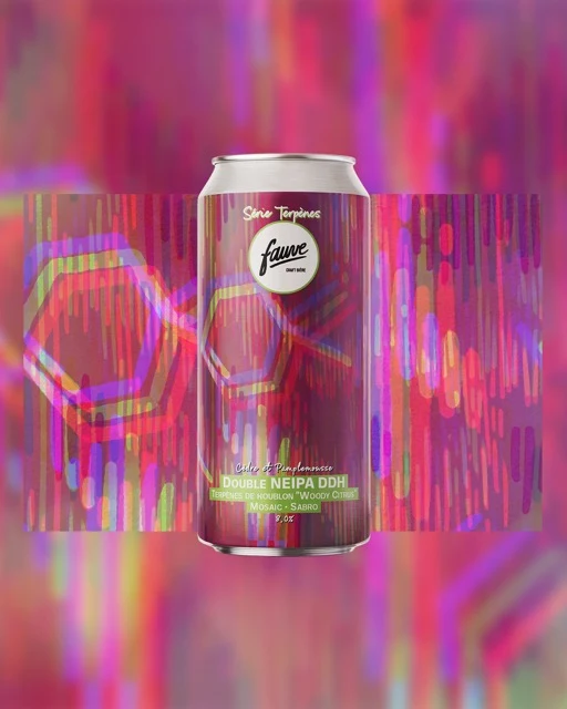 Cèdre et Pamplemousse - Double NEIPA DDH - Terpènes de Houblon "Woody Citrus" - Citra, Sabro - 44cL