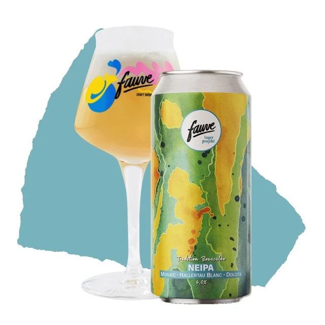 Tradition Bousculée- NEIPA Mosaic, Hallertau Blanc, Dolcita - 44cL