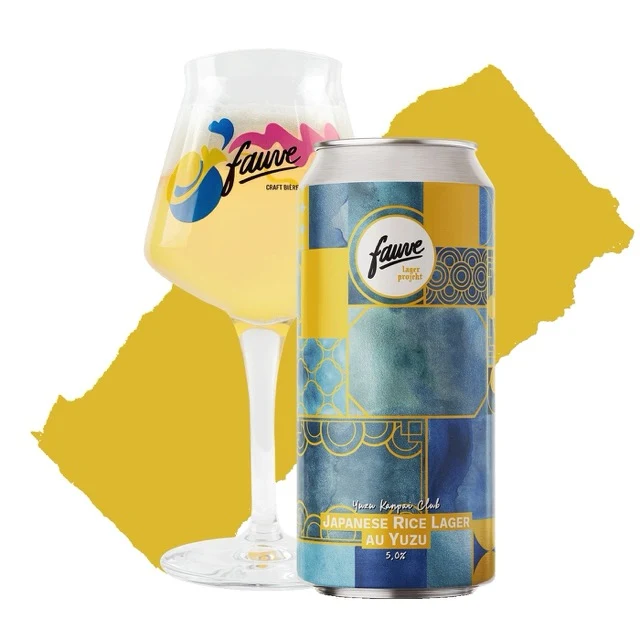 Yuzu Kanpai Club - Japanese Rice Lager au Yuzu - 44cL