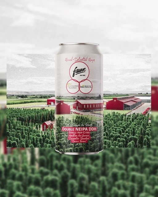 Les Granges du Ranch - Double NEIPA DDH - Hand Selected Single Hop Citra - 44cL