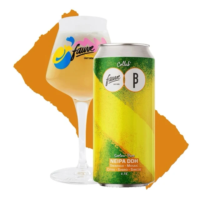 Secteur Pavé - NEIPA DDH Smaragd, Mosaic, Citra, Sabro, Simcoe - Collab' BBP - 44cL
