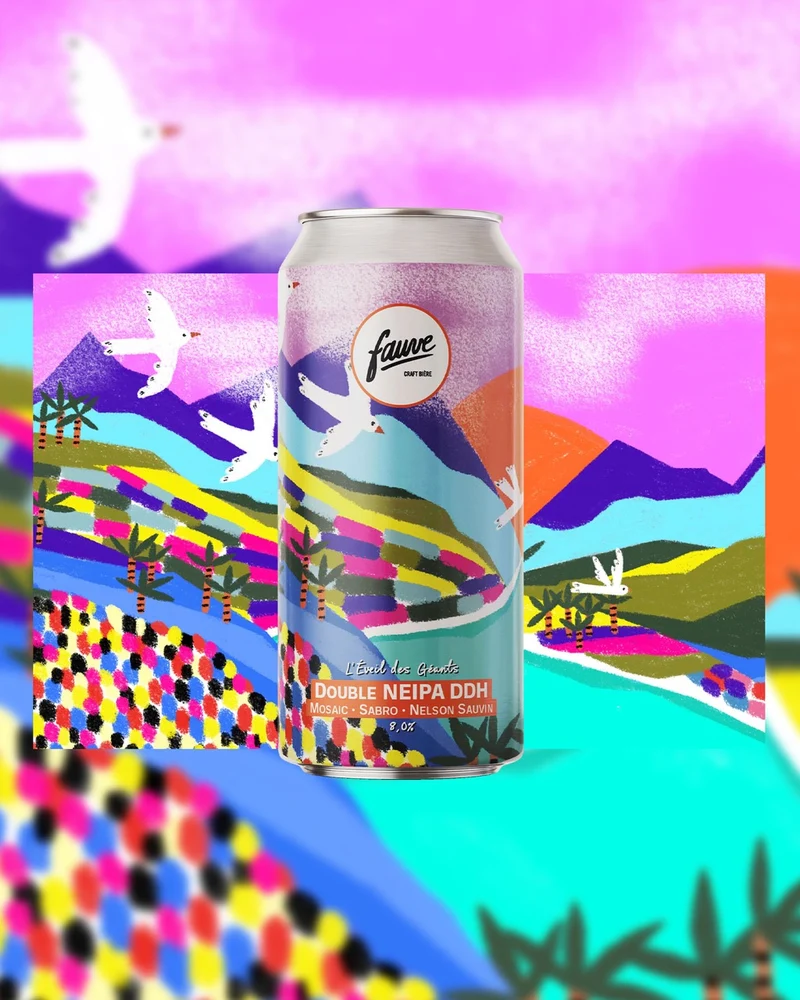 L'Éveil des Géants - Double NEIPA DDH Mosaic, Sabro, Nelson Sauvin - 44cL