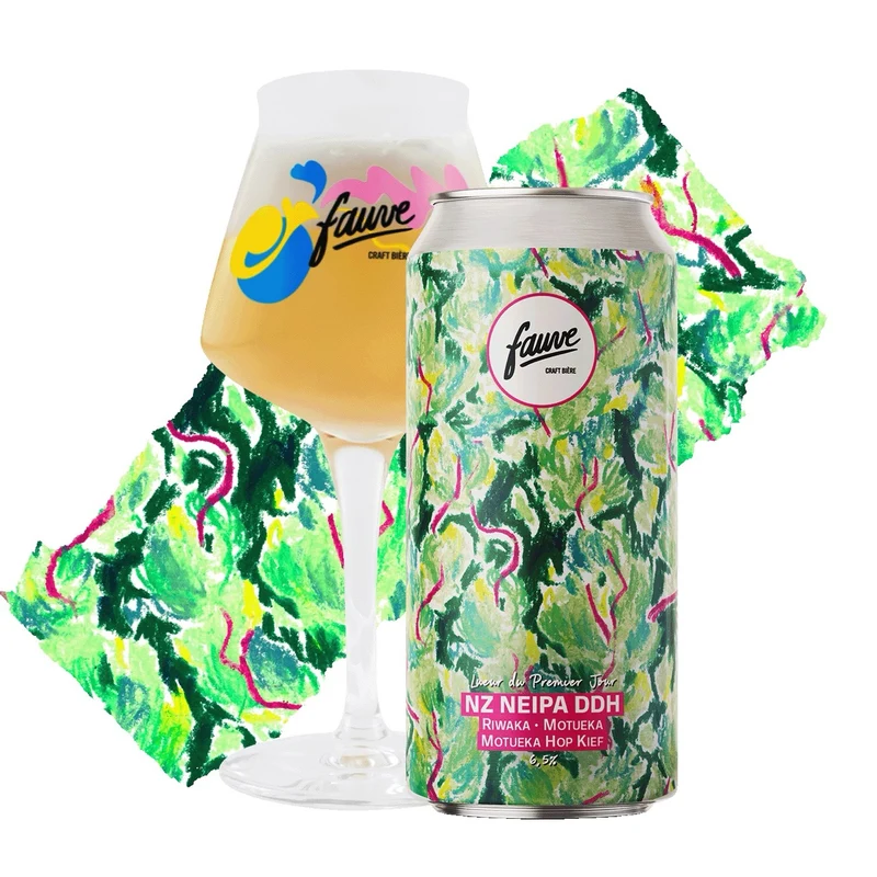 Lueur du Premier Jour - NZ NEIPA DDH Riwaka, Motueka, Motueka Hop Kief - 44cL