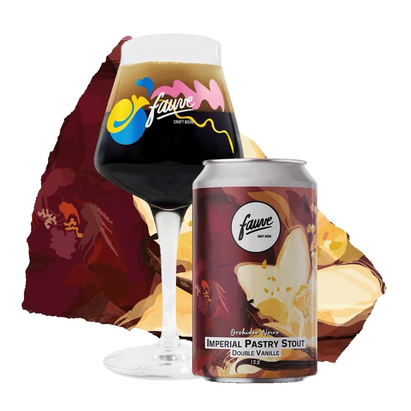 Orchidée Noire - Imperial Pastry Stout - Double Vanille - 33cl
