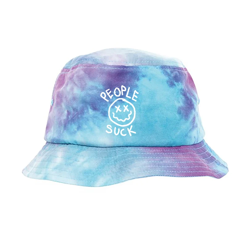 Bob Tie and Dye violet bleu SMILEY PEOPLE SUCK