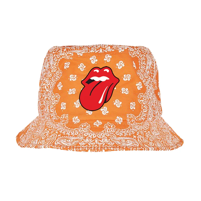 BOB bandana orange rolling stones