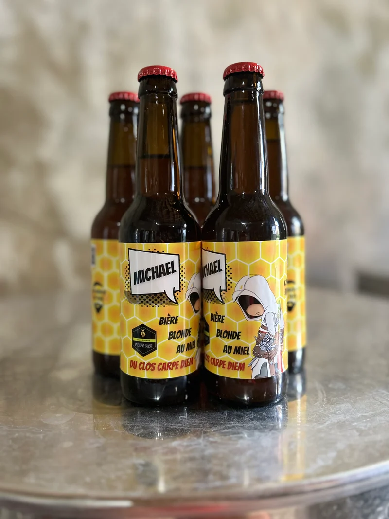 Bière blonde au miel, Michael