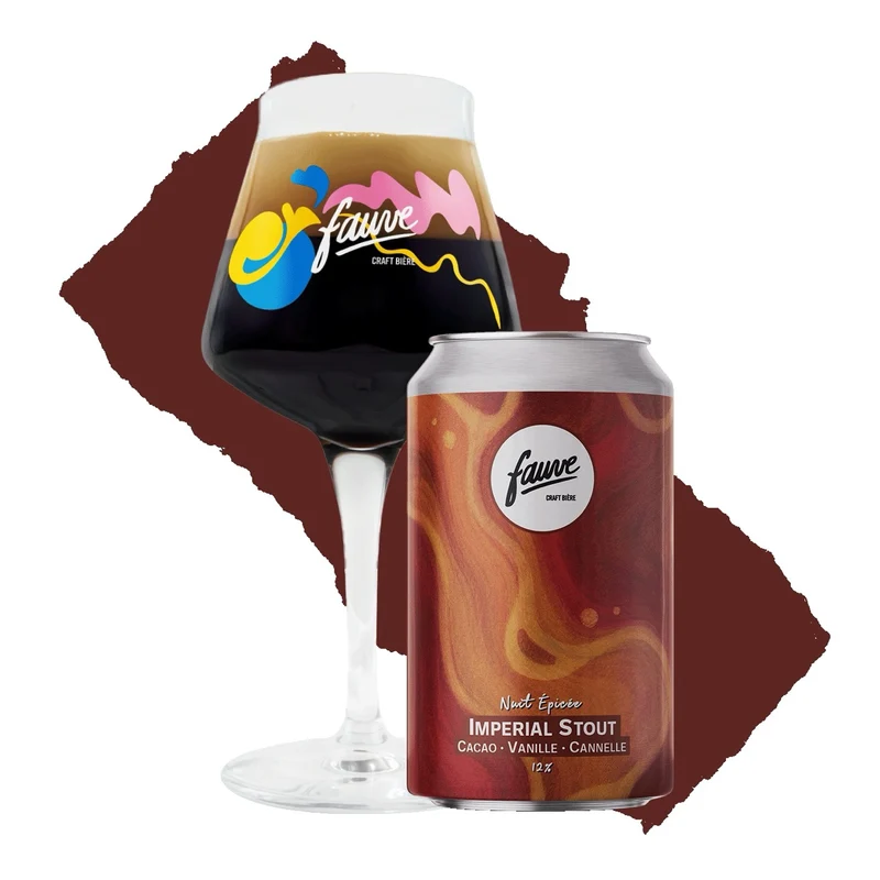 Nuit Épicée - Imperial Stout - Cacao, Canelle, Vanille - 33cL