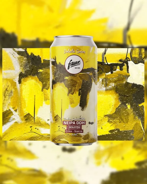 Tendre Sensualité - NEIPA DDH Dolcita, Citra, Simcoe - 44cL
