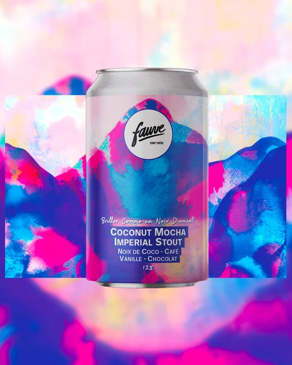 Briller Comme un Noir Diamant - Coconut Mocha Imperial Stout, Coco, Café, Vanille, Chocolat - 33cL