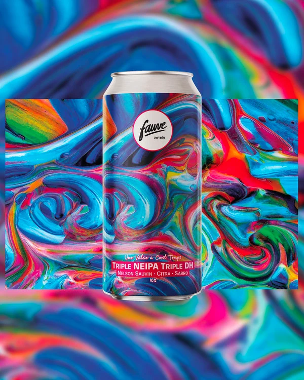 Une Valse à Cent Temps - Triple NEIPA Triple DH - Nelson Sauvin, Citra, Sabro - 44cL