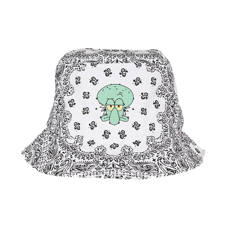 BOB bandana blanc squiward bob l'éponge