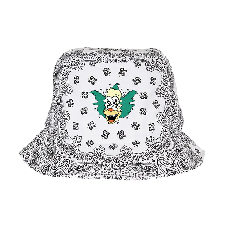 BOB bandana blanc krusty le clown