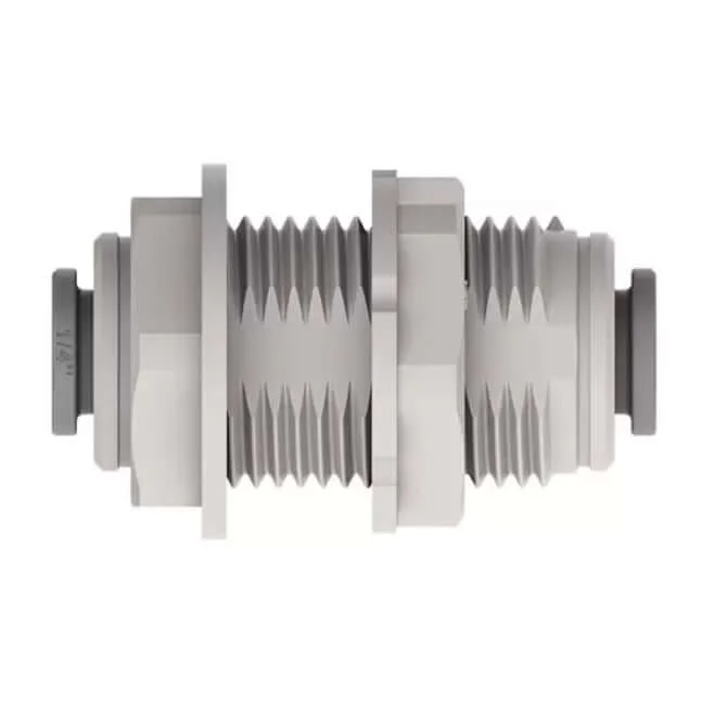 fluidFIT Schottverbinder 5/16" 3/8" 1/2" Steckanschluss