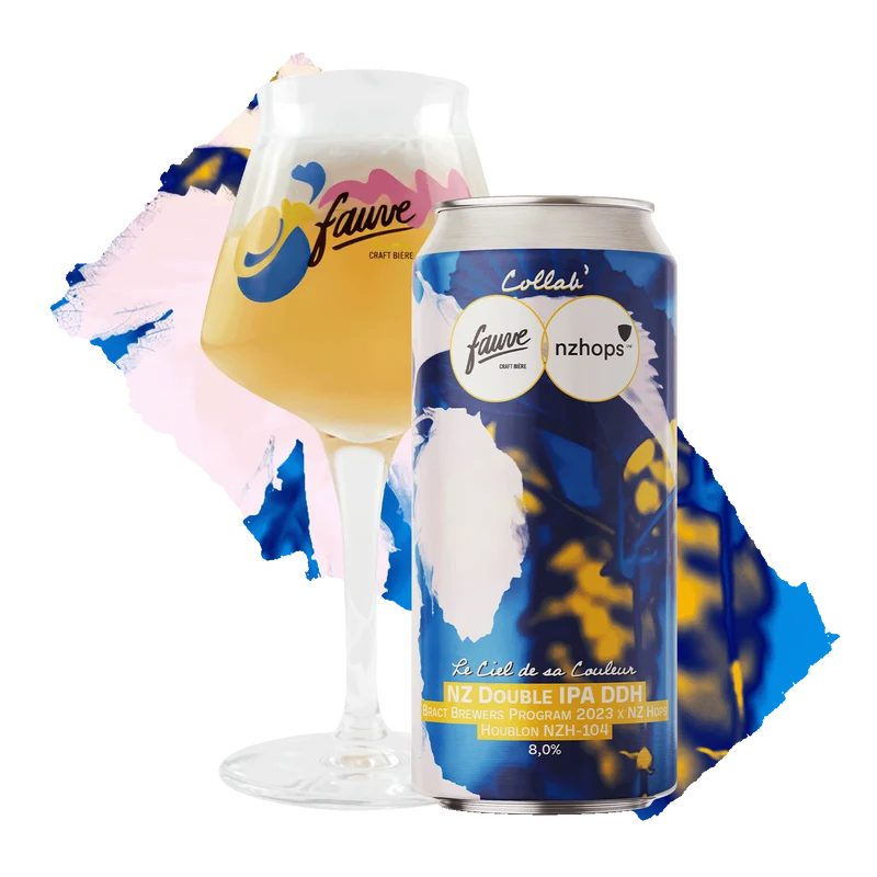 Le Ciel de sa Couleur - NZ Double IPA DDH Bract Brewers Program 2023 (NZ Hops) NZH-104 x Fauve – 44cL