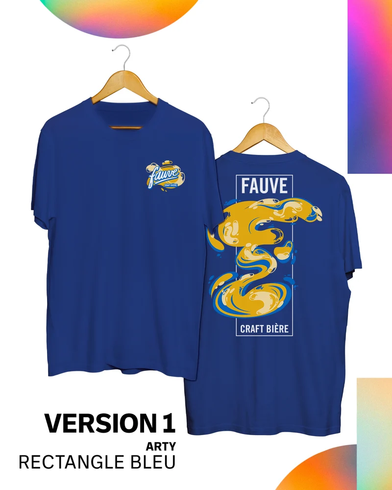 T-shirt Arty - Peinture - 2 coloris