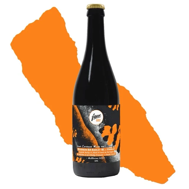 Une Caresse Mise en Musique - Bourbon BA Barley W. X Vanille - English Barley W. élevé 24 Mois en barriques de Bourbon et de Whisky Français + Finish Vanille