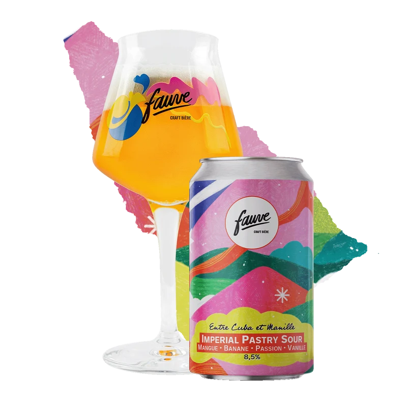 Entre Cuba et Manille - Imperial Pastry Sour, Mangue, Banane, Passion, Vanille - 33cL