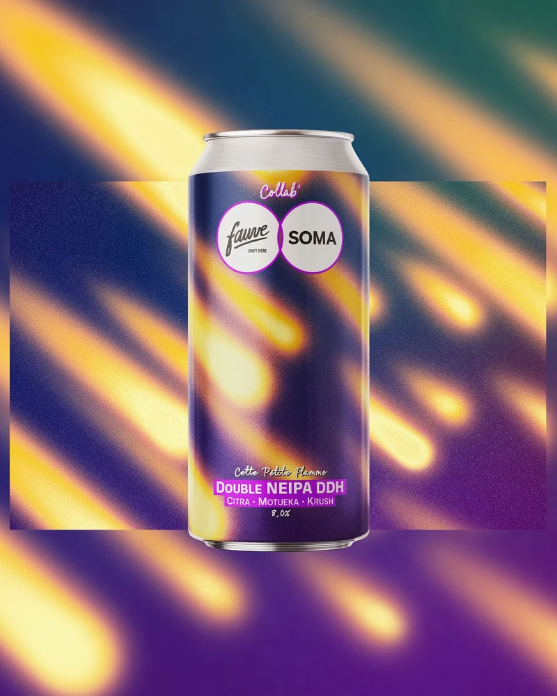Cette Petite Flamme - Double NEIPA DDH Citra, Motueka, Krush - Collab' Soma - 44cL