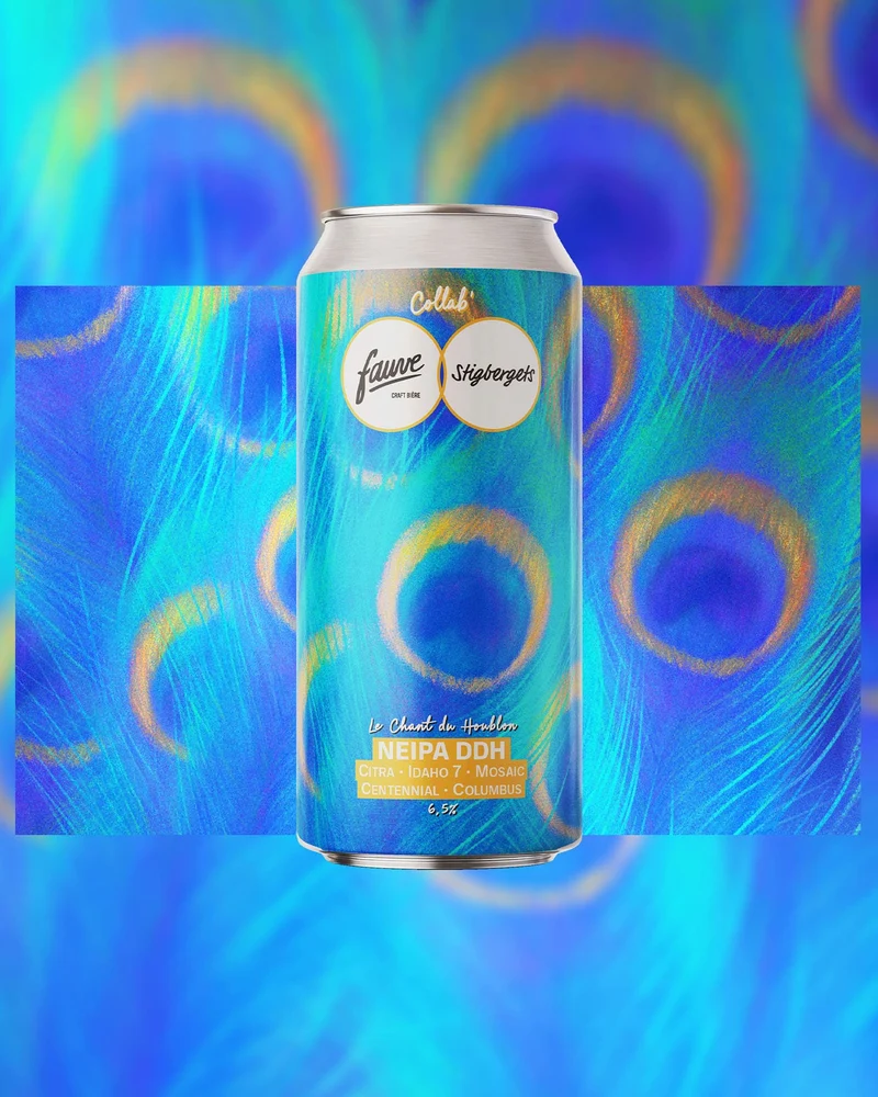 Le Chant du Houblon - NEIPA DDH Citra, Idaho 7, Mosaic, Centennial, Columbus - Collab' Stigbergets - 44cL