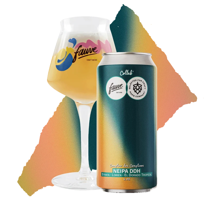 Comptoir des Complices - NEIPA DDH - Strata, Lorien, El Dorado "Tropical" - Collab Hops Company - 44cL