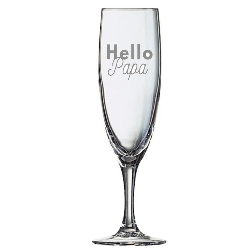 Flûte champagne gravé Ivre d'amour